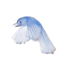 Load image into Gallery viewer, Pīwakawaka / Fantail - wings down
